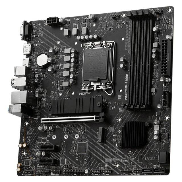 MSI Pro B760M-P DDR4 Motherboard