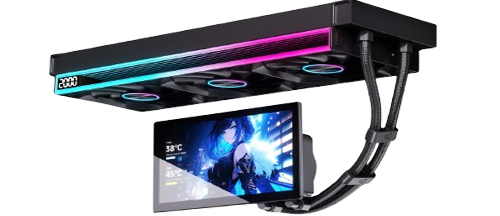 COOLER JUNGLE UITRA FIOW 360M 7.1IN ARGB BK