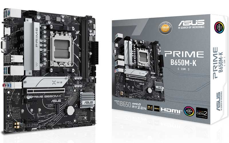 Asus B650M-K DDR5 Motherboard