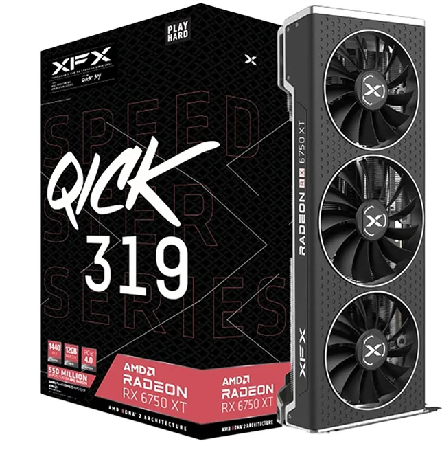 AMD RX 6750XT 12GB XFX 3FAN