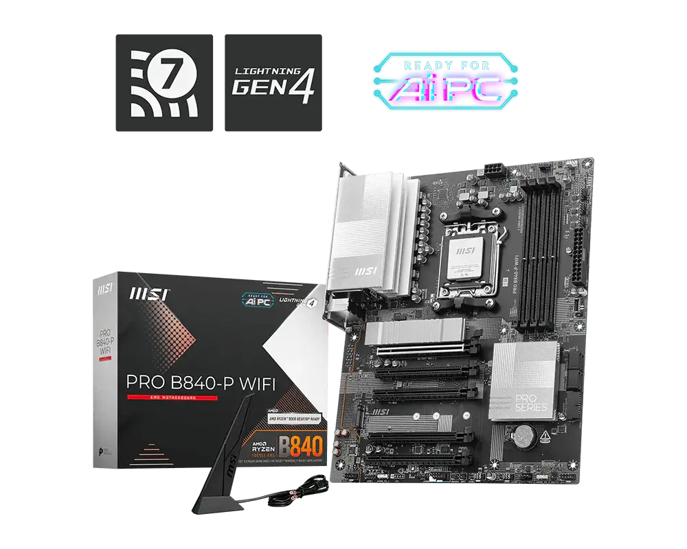 PRO B840-P WIFI7 - Motherboards