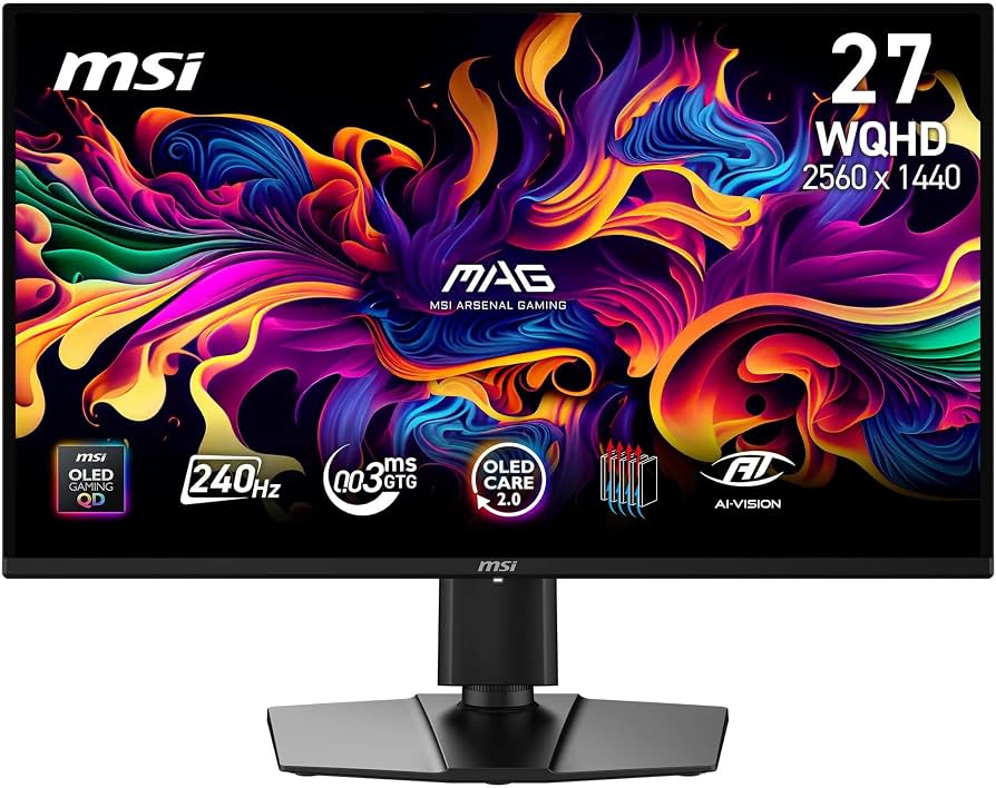MSI MAG 274QP QD-OLED X24 27" WQHD QD-OLED 240Hz