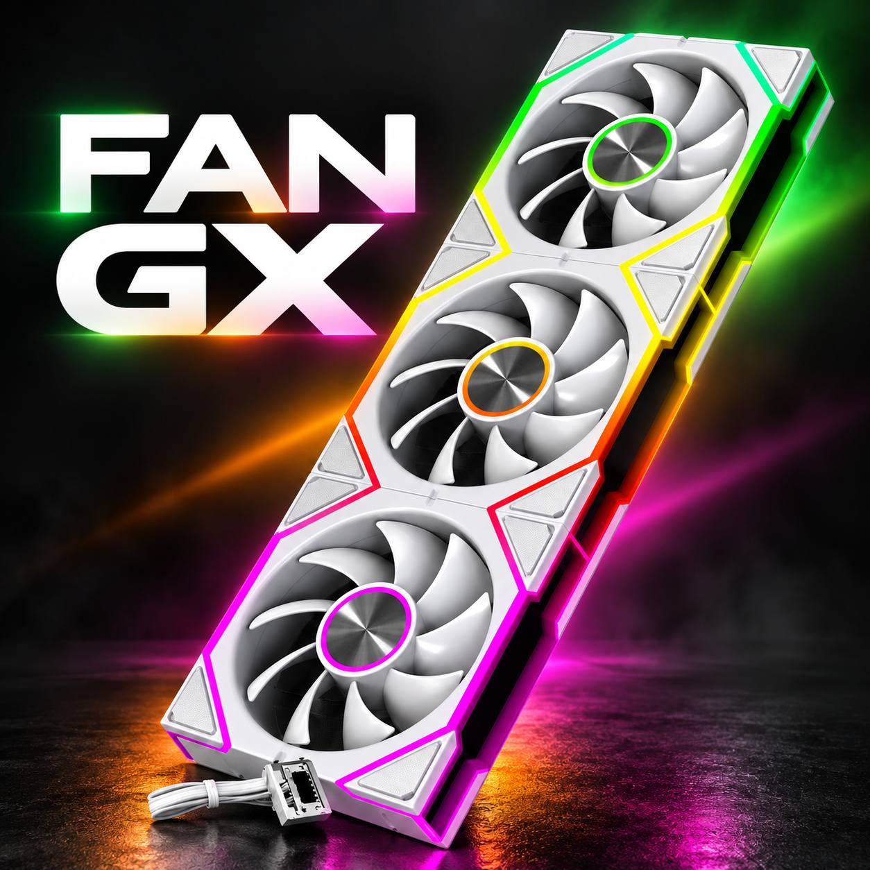 FAN GX 120 ARGB Forward OR Reverse white