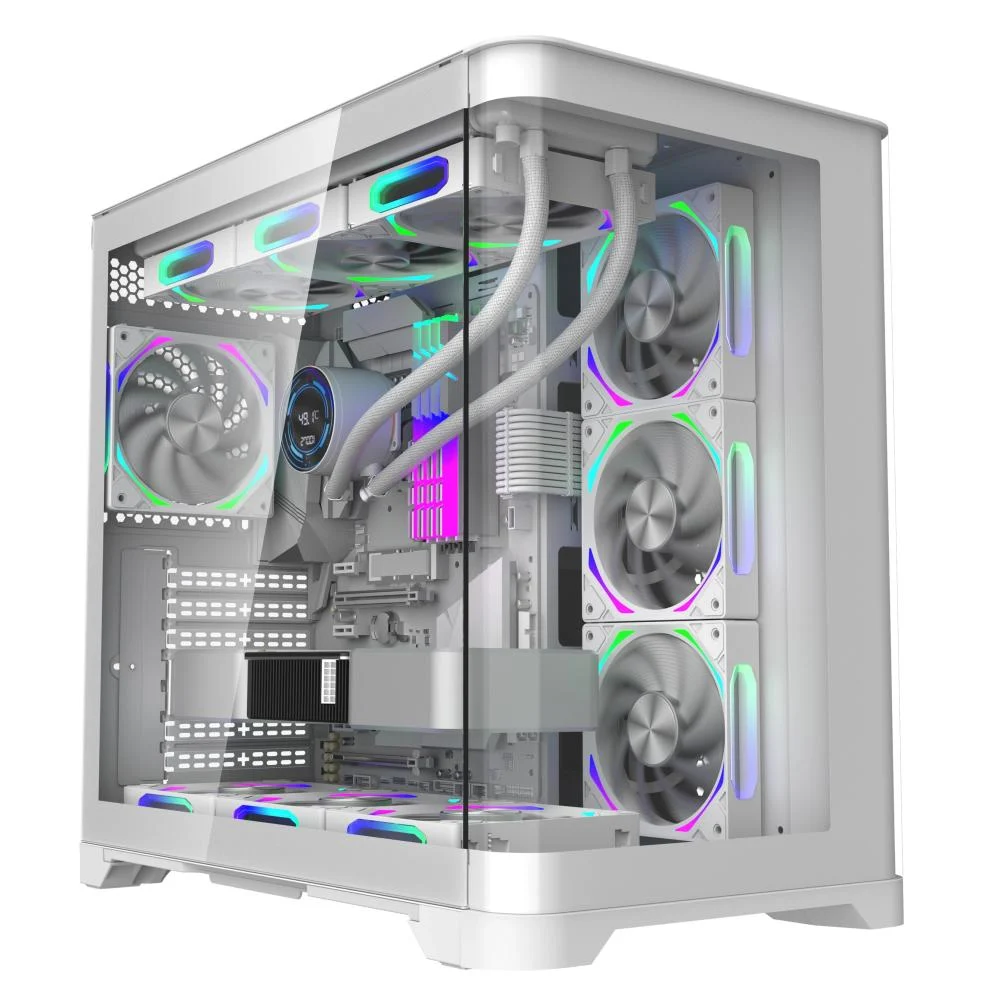 CASE HERO B620 7FAN ARGB White