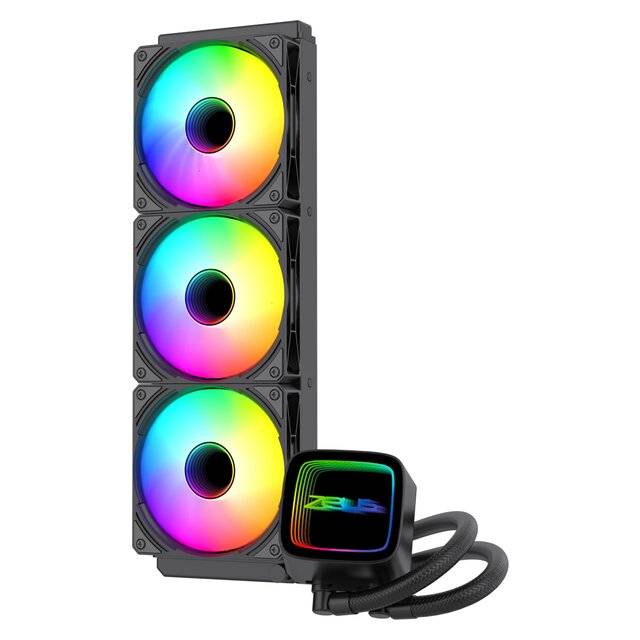 Zeus ZLC-360 Liquid Cooled Radiator (Black)