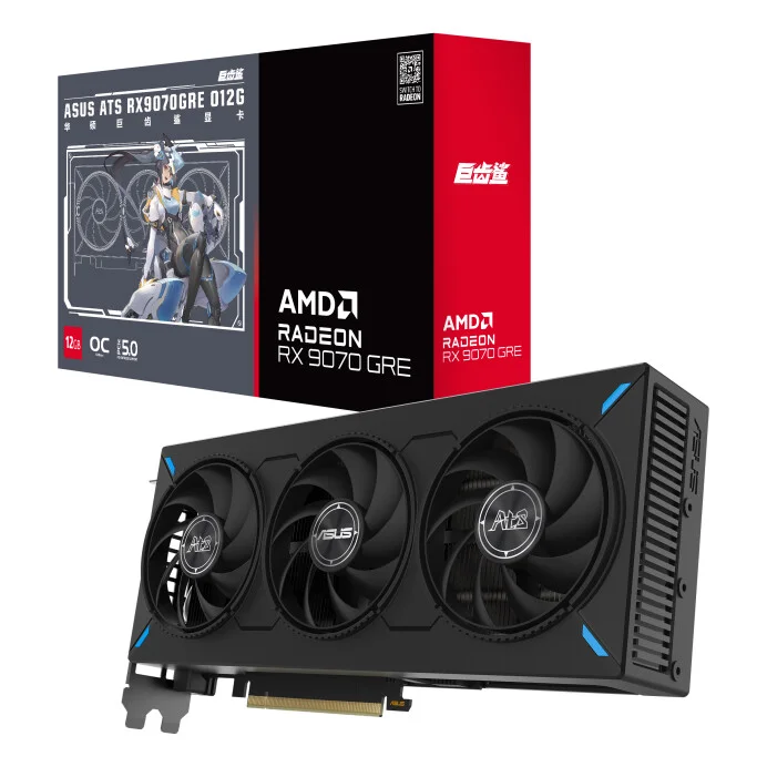 ASUS RX 9070 12GB GRE 3FAN OC