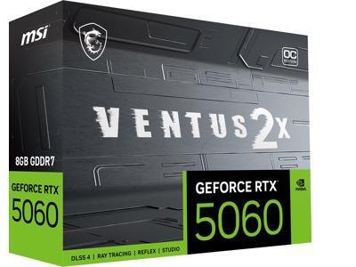 MSI RTX 5060 8GB Ventus 2x OC GPU