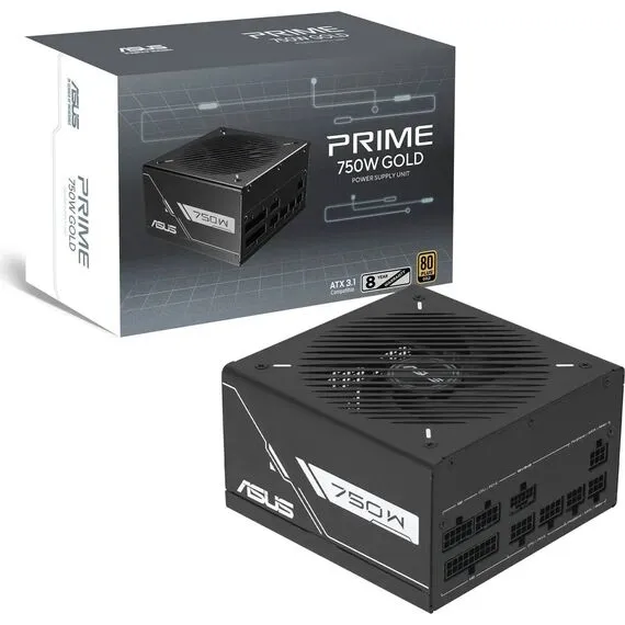 ASUS Prime 750G 750W ATX 3.1 Power Supply 80 PLUS Gold Fully Modular