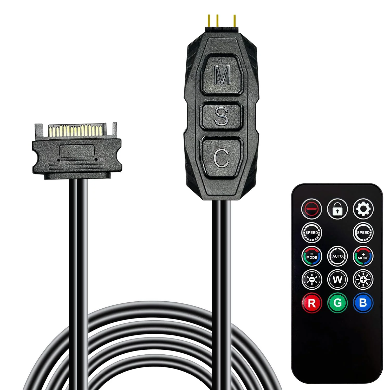 RGB to PSU (3-Pin ARGB Controller)