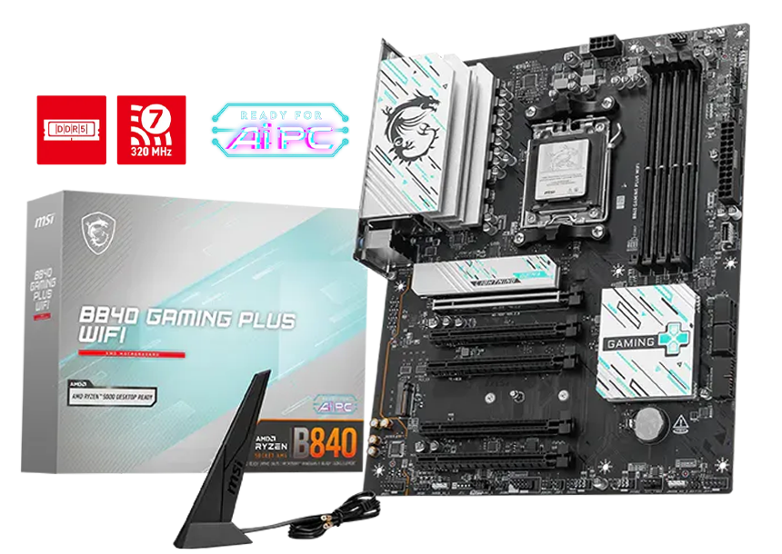 MSI B840 GAMING PLUS WIFI DDR5