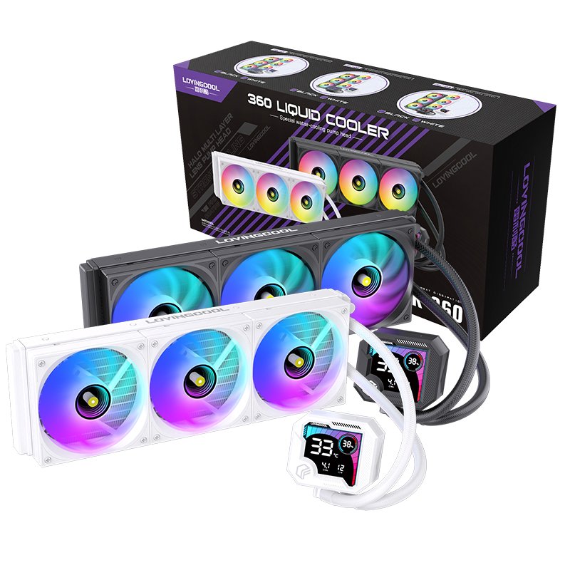 COOLER Lovingcool AK-360m ARGB White