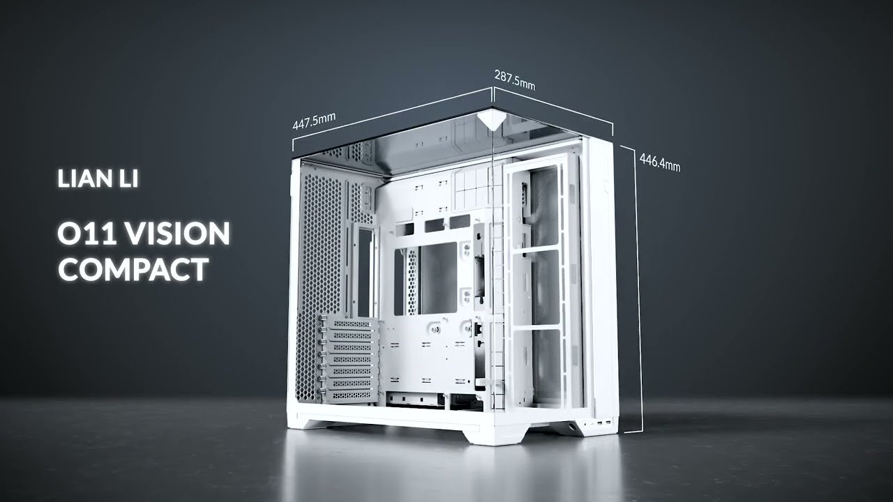 Lian Li O11 Vision Compact Case - White