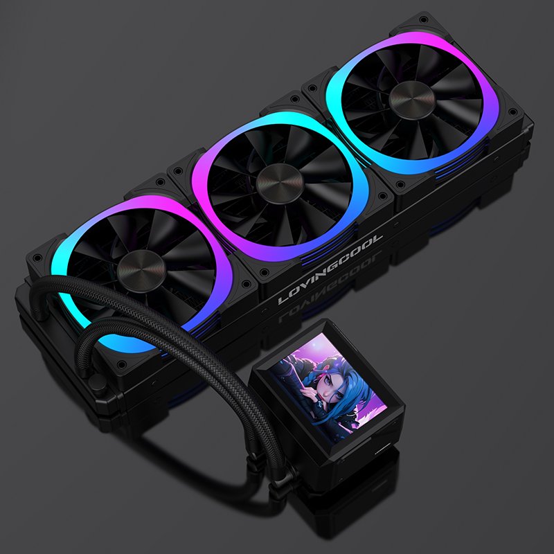 Lovingcool 360mm DP-02 LCD Video black
