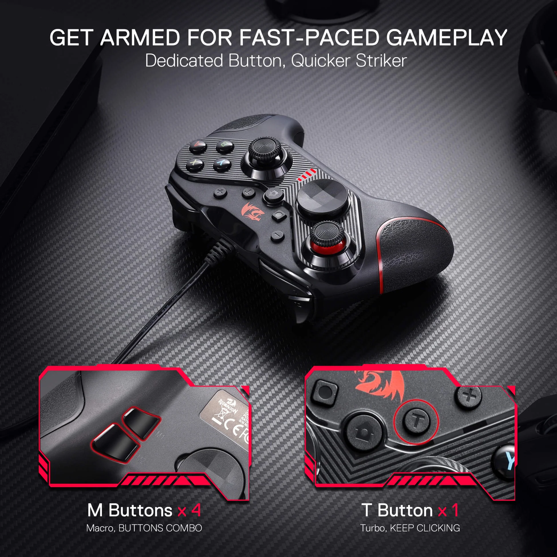 Redragon Rift G710 [PC-Switch-PS3] Controller