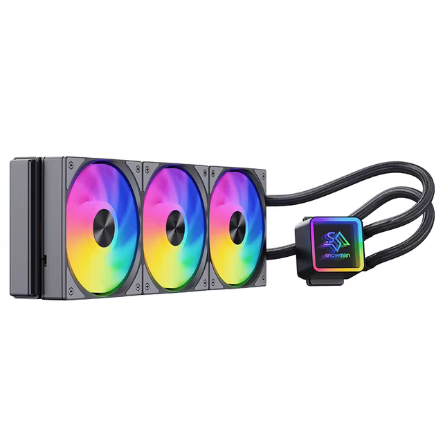 SNOWMAN Black Liquid Cooler Cpu 360mm black